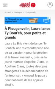 Article Ouest France