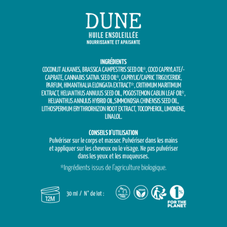 IngredientsDune