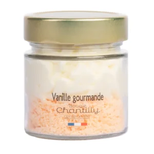 Bougie vanille gourmande