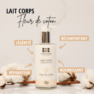 Lait corps fleur de coton