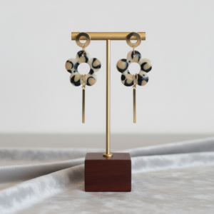 boucles d’oreilles léopard