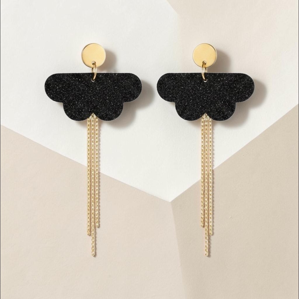 boucles d’oreilles Nuage